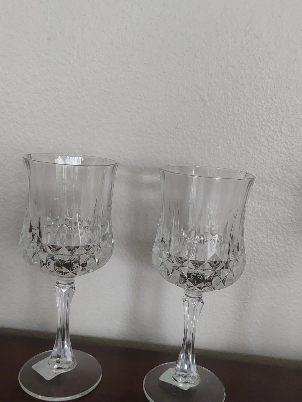 Cristal D'Arques‎ Double Wall Crystal Wine Goblets - 8 Oz
